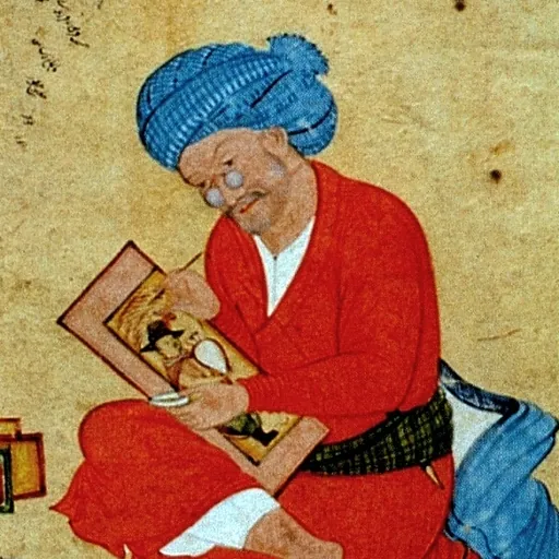 Portrait of Reza Abbasi