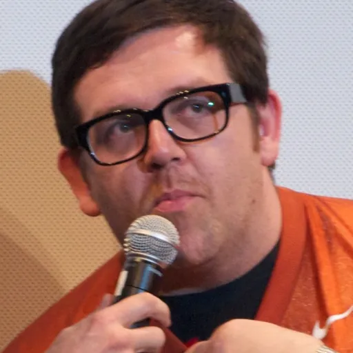 Portrait of Nick Frost