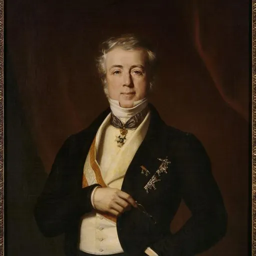 Portrait of Alejandro María Aguado, 1st Marquis of the Guadalquivir Marshes