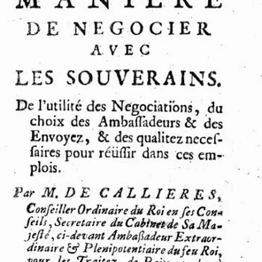 Portrait of François de Callières