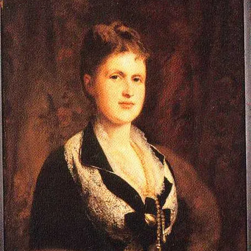 Portrait of Princess Marie of Schwarzburg-Rudolstadt