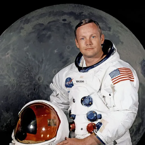 Portrait of Neil Armstrong