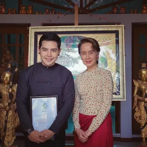 Portrait of Kyaw Kyaw Bo