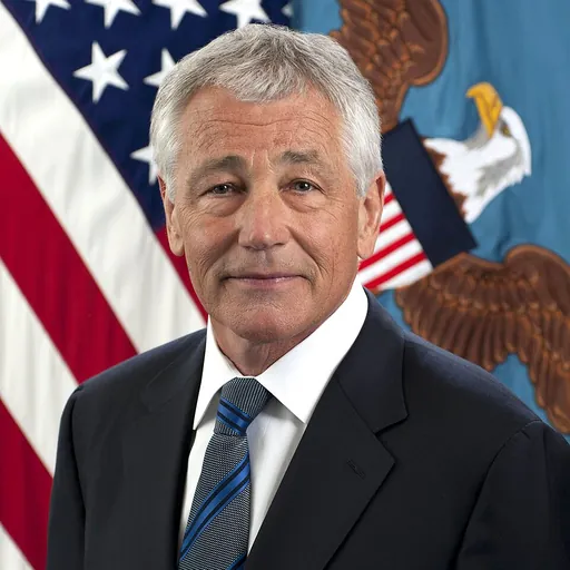 Portrait of Chuck Hagel