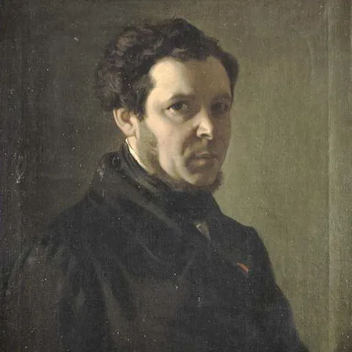 Portrait of Victor Mottez