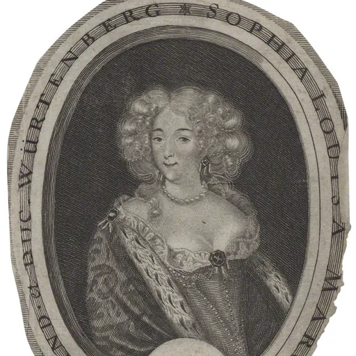Portrait of Sofie Luise of Württemberg-Winnental