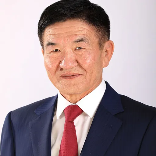 Portrait of Tsendiin Nyamdorj