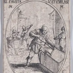 Portrait of Saint Evilasius