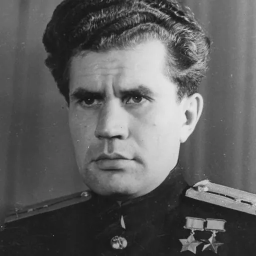 Portrait of Viktor Leonov