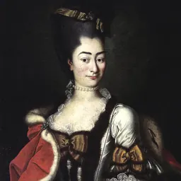 Portrait of Princess Wilhelmine of Schwarzburg-Rudolstadt