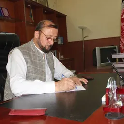 Portrait of Mohammad Asim Asim