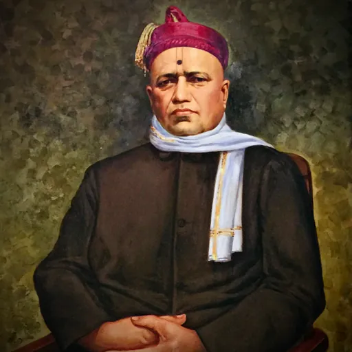 Portrait of Chandrashekhar Agashe