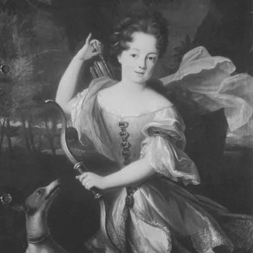Portrait of Anne Marie de Bourbon