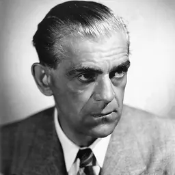 Portrait of Boris Karloff