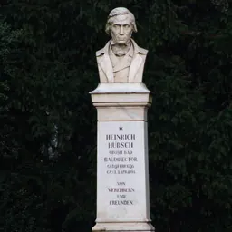 Portrait of Heinrich Hübsch