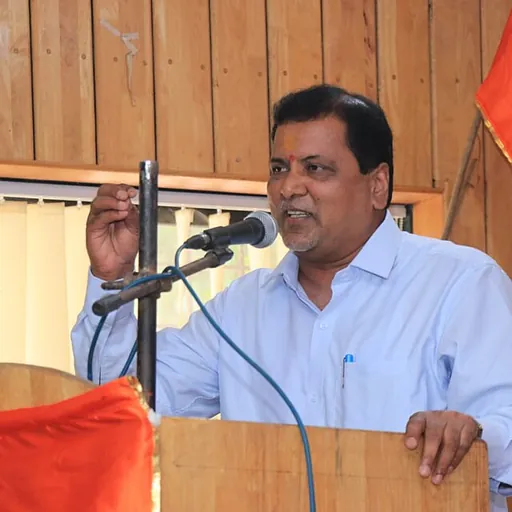 Portrait of Mahendra Dalvi