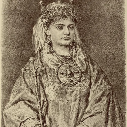 Portrait of Richeza of Lotharingia