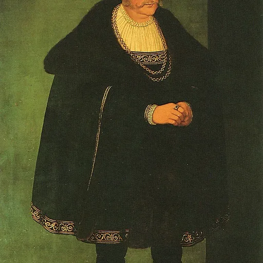 Portrait of Duke Heinrich V, Duke of Mecklenburg-Schwerin