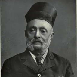 Portrait of Hormusjee Naorojee Mody