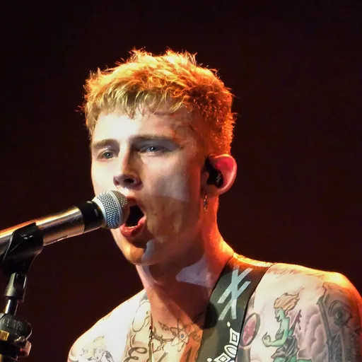 Portrait of Machine Gun Kelly