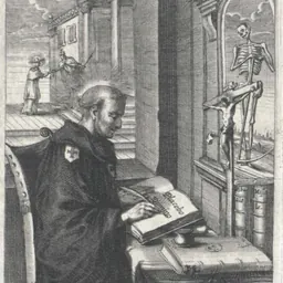 Portrait of Amalarius of Metz
