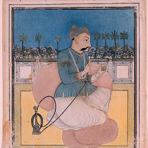 Portrait of Damaji Rao Gaekwad