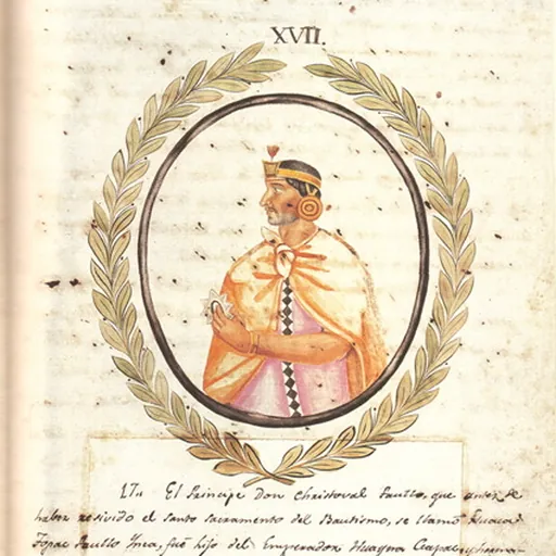 Portrait of Paullu Inca