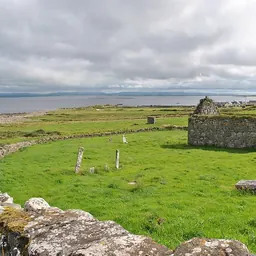 Portrait of Cuimín of Kilcummin