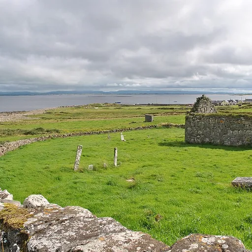 Portrait of Cuimín of Kilcummin