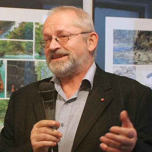 Portrait of Grzegorz Rosiński