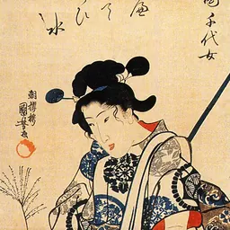 Portrait of Fukuda Chiyo-ni