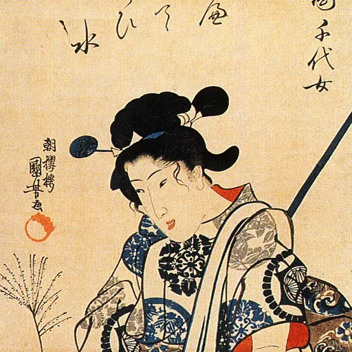Portrait of Fukuda Chiyo-ni