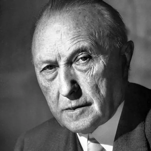 Portrait of Konrad Adenauer