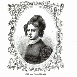 Portrait of Elisa von Ahlefeldt