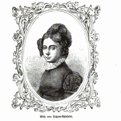 Portrait of Elisa von Ahlefeldt