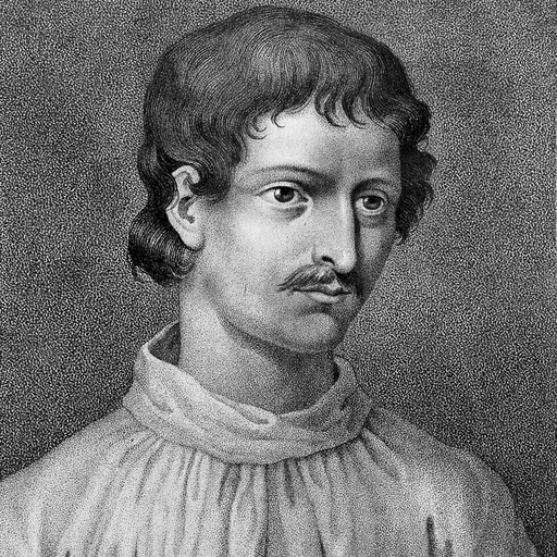 Portrait of Giordano Bruno