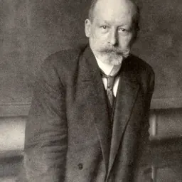 Portrait of Josef Felix Pompeckj