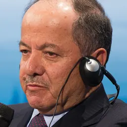 Portrait of Masoud Barzani