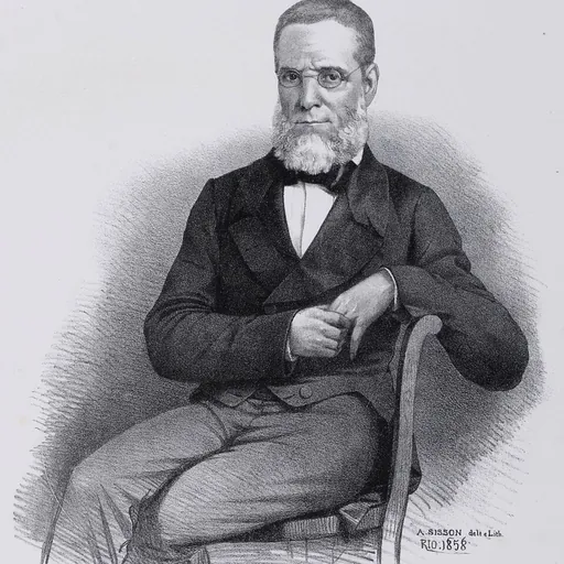 Portrait of Cândido José de Araújo Viana, Marquis of Sapucaí