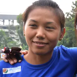 Portrait of Bombayla Devi Laishram