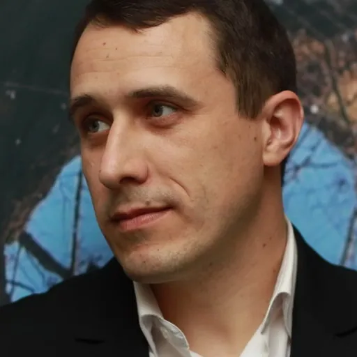 Portrait of Pavał Sieviaryniec