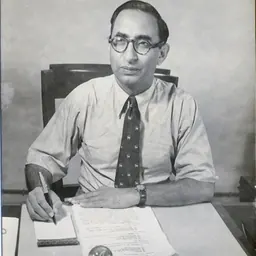 Portrait of S. M. Ikram