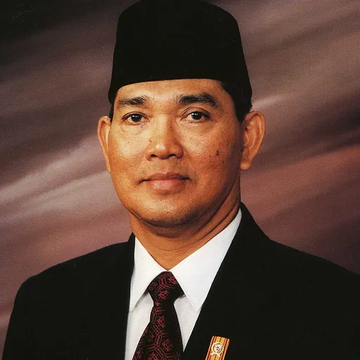 Portrait of Try Sutrisno