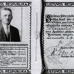 Portrait of Jeronimas Plečkaitis