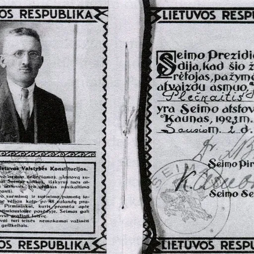 Portrait of Jeronimas Plečkaitis