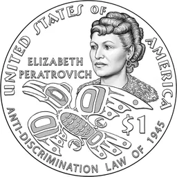 Portrait of Elizabeth Peratrovich