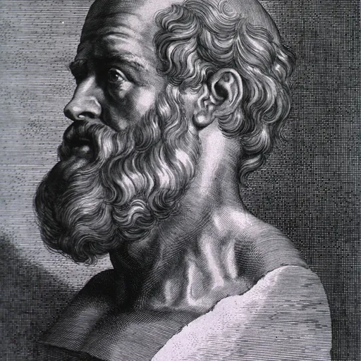 Portrait of Hippocrates
