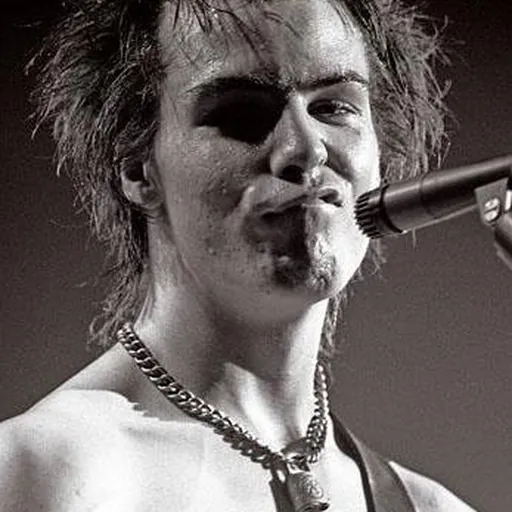 Portrait of Sid Vicious
