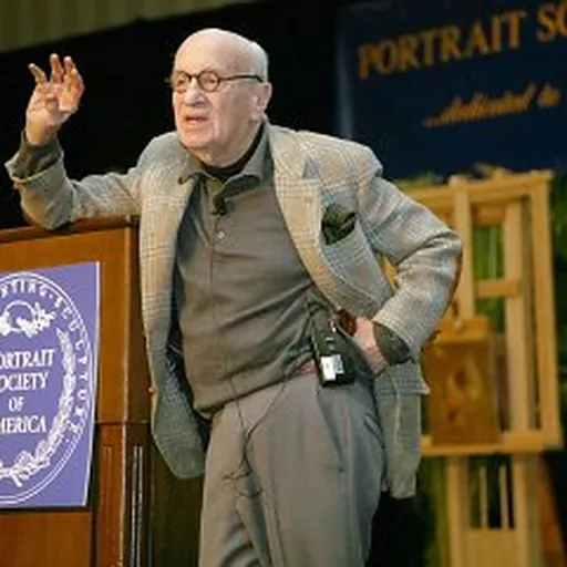 Portrait of Aaron Shikler