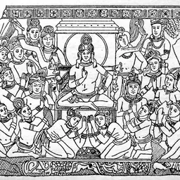 Portrait of Śuddhodana